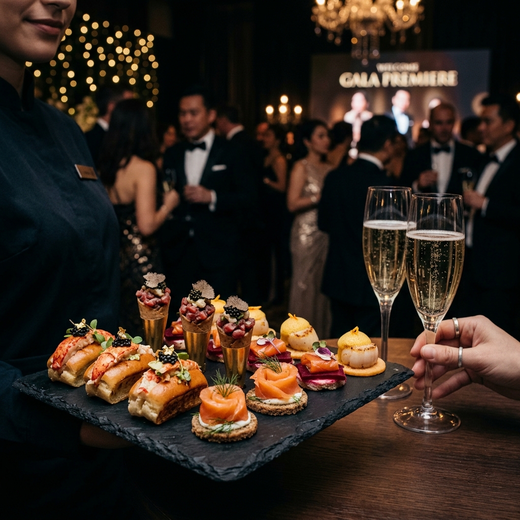 Catering na event i premierę