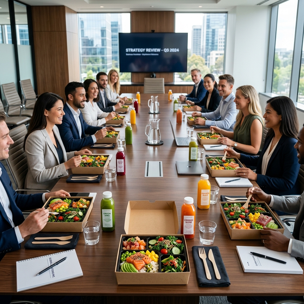 Catering na spotkanie biznesowe
