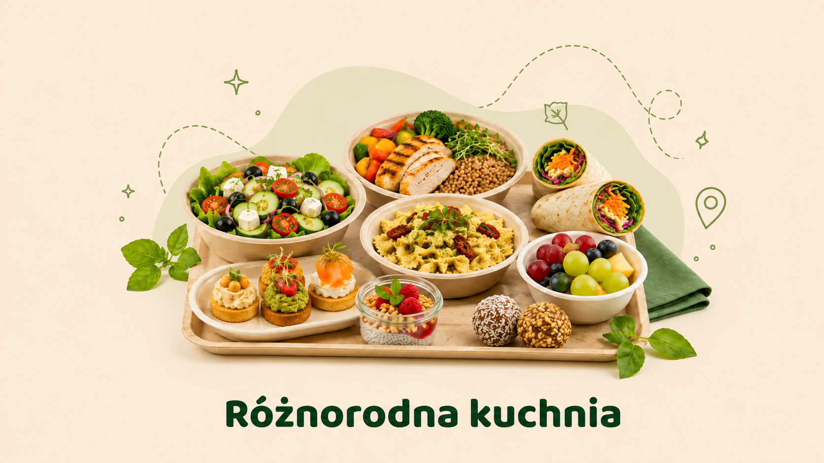 Różnorodna kuchnia